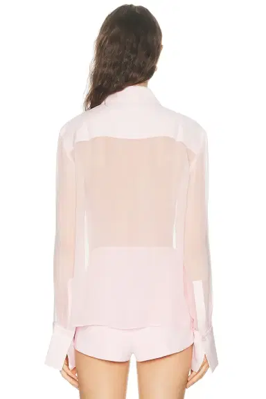 SANS FAFF Meghan Panelled Silk Blouse | Thumbnail 3