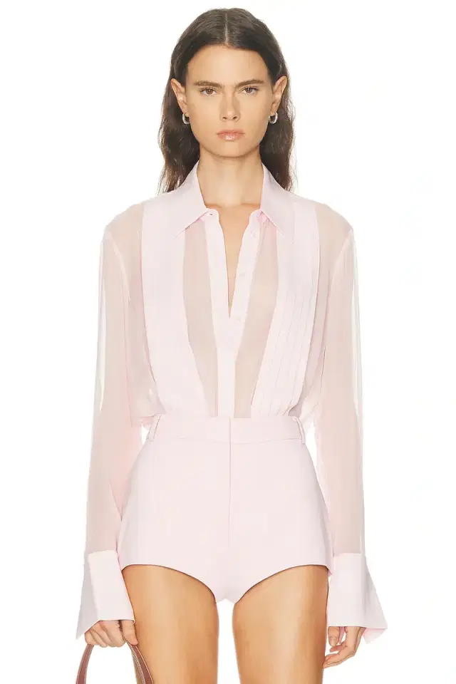 SANS FAFF Meghan Panelled Silk Blouse