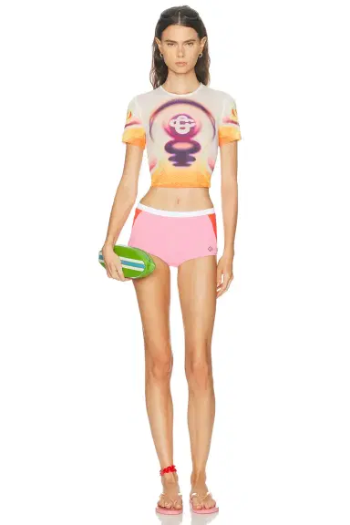 Casablanca Monogram Bikini Short | Thumbnail 4