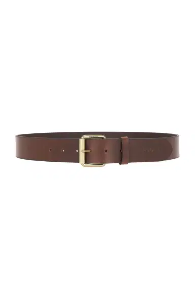 Barbour Contrast Leather Belt | Thumbnail 1