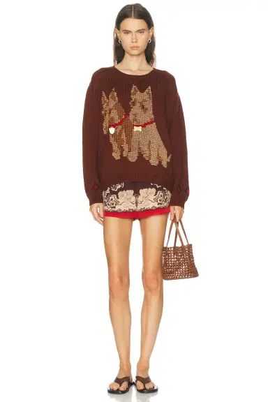 BODE Scottie Sweater | Thumbnail 4 BODE Scottie Sweater | Thumbnail 4