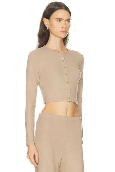 LESET Lauren Crop Cardigan | Thumbnail 2