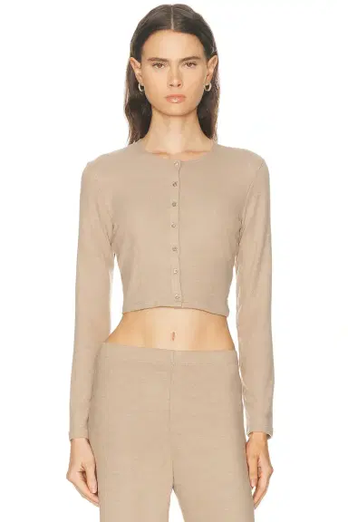 LESET Lauren Crop Cardigan | Thumbnail 1