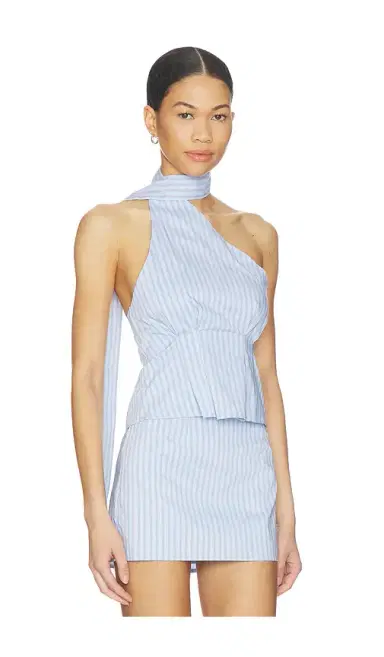 ALL THE WAYS Sandy Tie Neck Top | Thumbnail 2