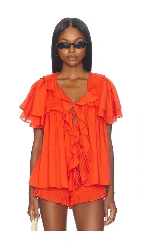 Rosalie Ruffle Top
