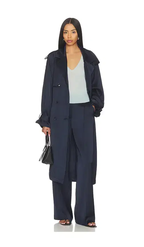 ANINE BING Rickie Maxi Trench