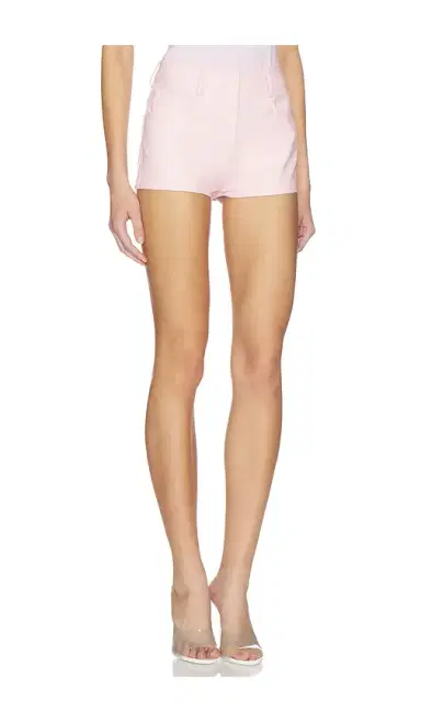Norma Kamali High Waist Jean Short | Thumbnail 2 Norma Kamali High Waist Jean Short | Thumbnail 2