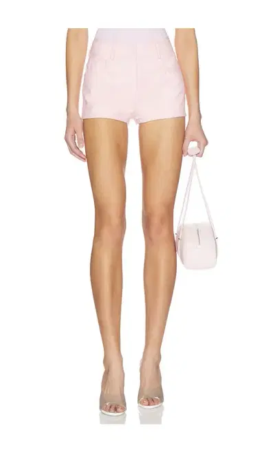 Norma Kamali High Waist Jean Short | Thumbnail 1 Norma Kamali High Waist Jean Short | Thumbnail 1