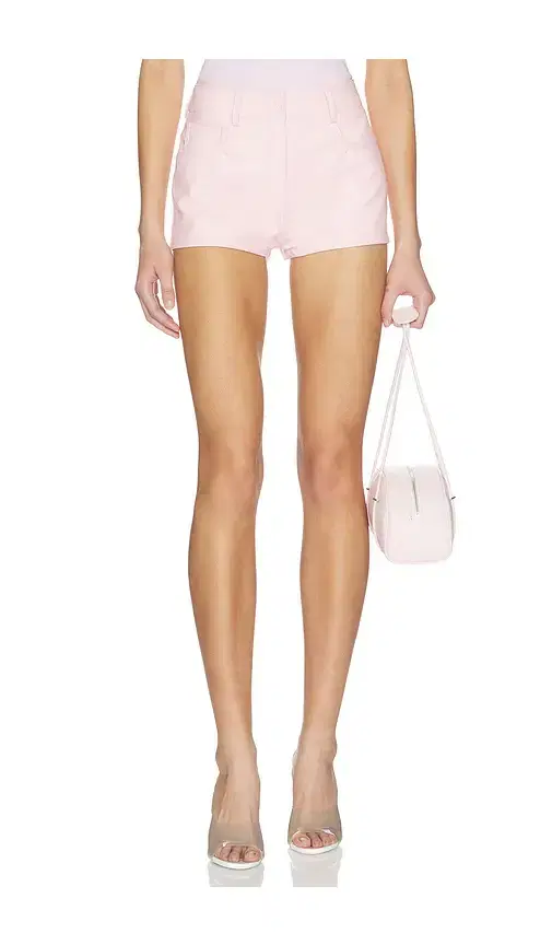 Norma Kamali High Waist Jean Short