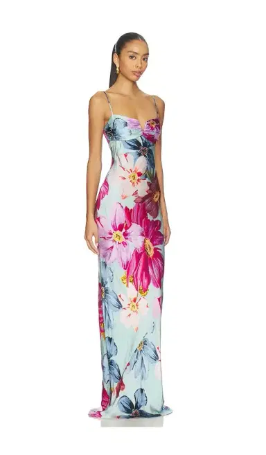 Amanda Uprichard Ira Maxi Dress | Thumbnail 2
