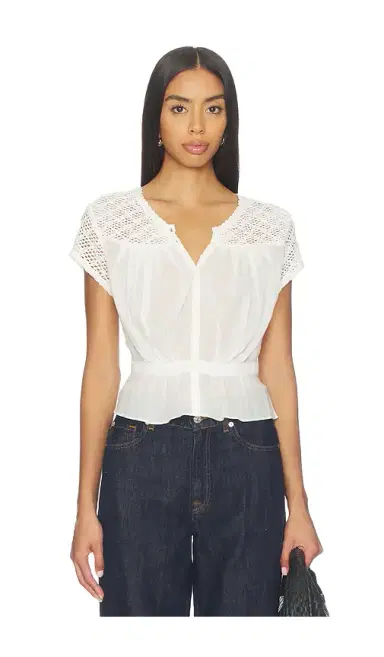 Free People Glimmer Embroidered Top | Thumbnail 1 Free People Glimmer Embroidered Top | Thumbnail 1