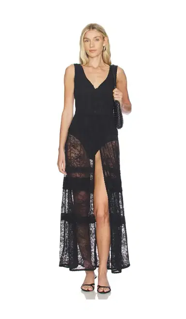 Free People Sweet Saloon Sleeveless Maxi Dress | Thumbnail 1