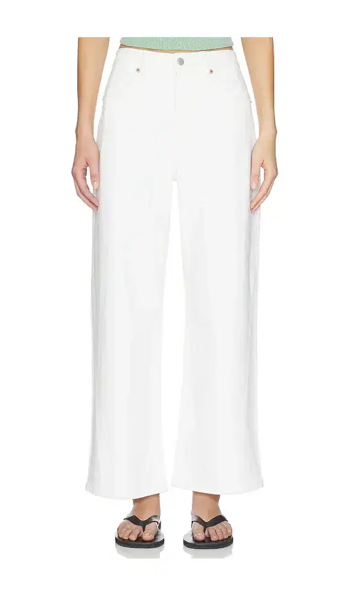 Kyra Ankle High Rise Bowed Ankle Jeans