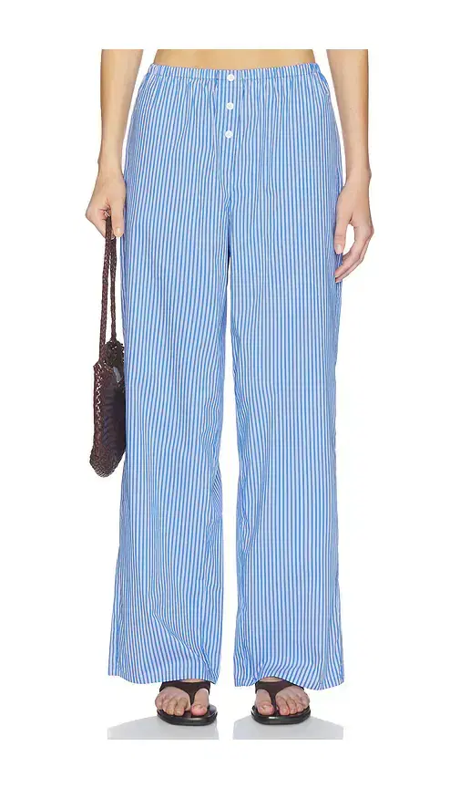 Poplin Pull On Pants