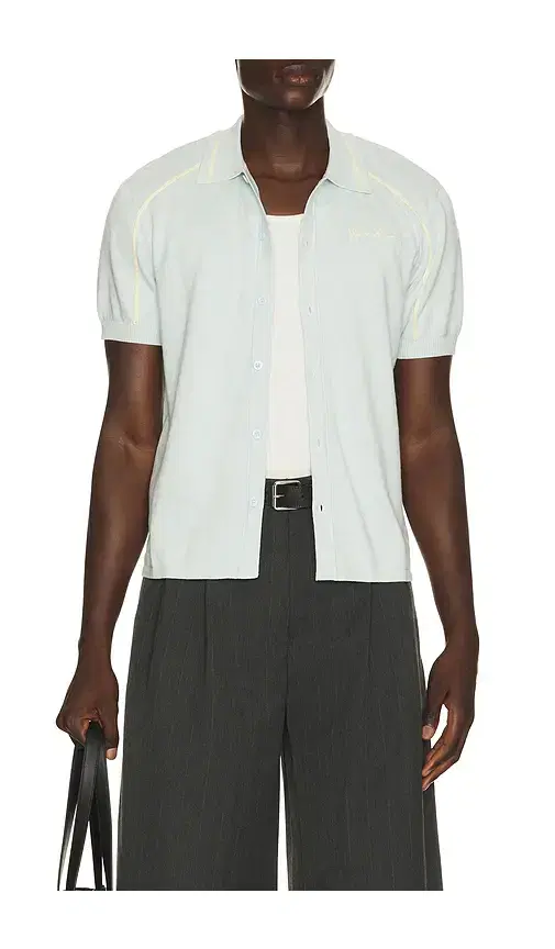 Button Down Knitted Polo