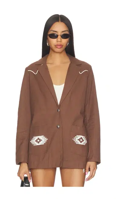 Sendero Provisions Co. The Eleanor Relaxed Western Blazer | Thumbnail 2 Sendero Provisions Co. The Eleanor Relaxed Western Blazer | Thumbnail 2
