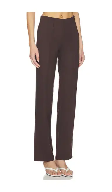 SKIMS High Waist Pintuck Straight Pant | Thumbnail 2