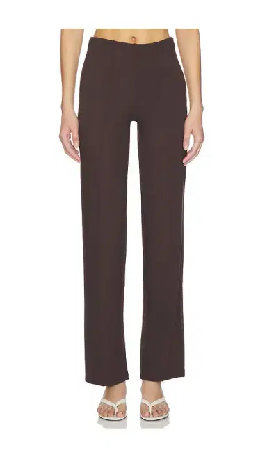 SKIMS High Waist Pintuck Straight Pant | Thumbnail 1