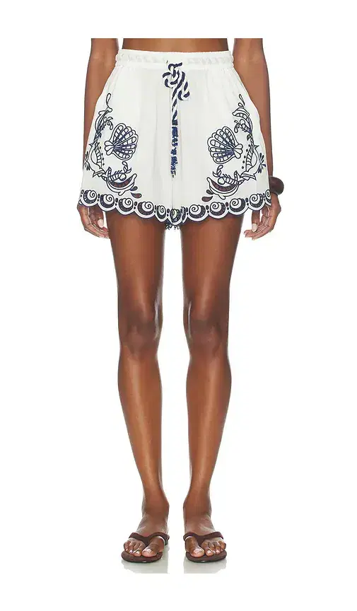FARM Rio Garden Tiles Richilieu Shorts