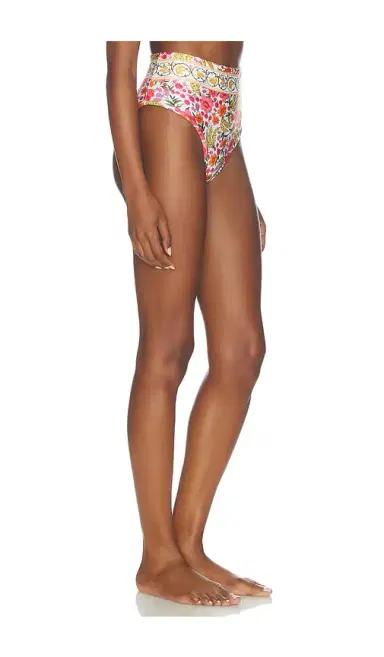 Farm Rio Banana Flowers High Waist Bikini Bottom | Thumbnail 2 Farm Rio Banana Flowers High Waist Bikini Bottom | Thumbnail 2