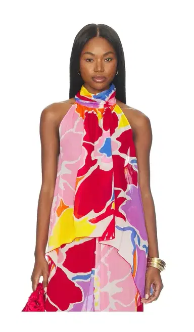 SWF High Neck Flare Top | Thumbnail 1