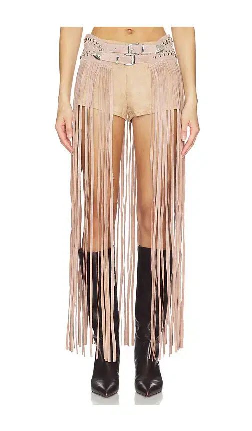 Understated Leather Paris Texas Maxi Skirt