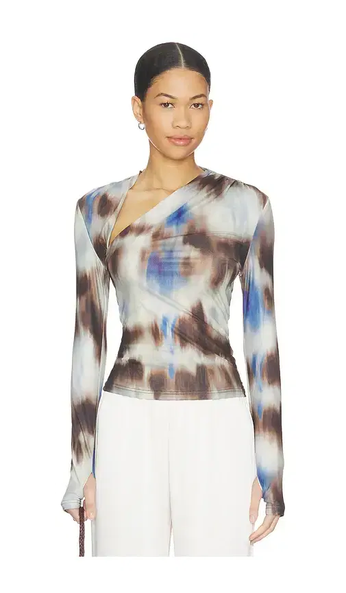 x REVOLVE Laury Mesh Top