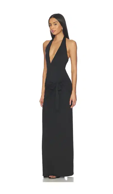 superdown Chloe Halter Maxi Dress | Thumbnail 2 superdown Chloe Halter Maxi Dress | Thumbnail 2