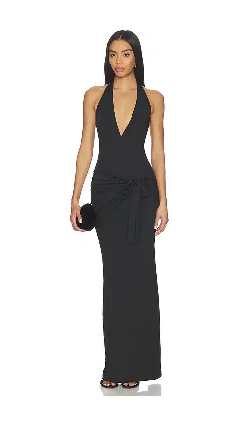 Chloe Halter Maxi Dress