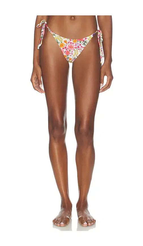 Banana Flowers Side Tie Bikini Bottom