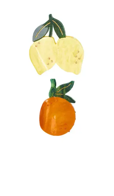 Frasier Sterling Lemon Clip Set | Thumbnail 2 Frasier Sterling Lemon Clip Set | Thumbnail 2