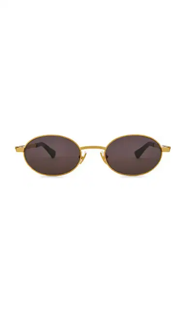 Bottega Veneta Oval Sunglasses | Thumbnail 1 Bottega Veneta Oval Sunglasses | Thumbnail 1