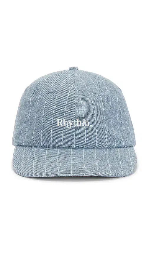 Essential Pin Stripe Denim Cap