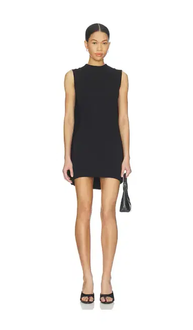 Alexander Wang Fitted Mini Dress With Drape Back | Thumbnail 2