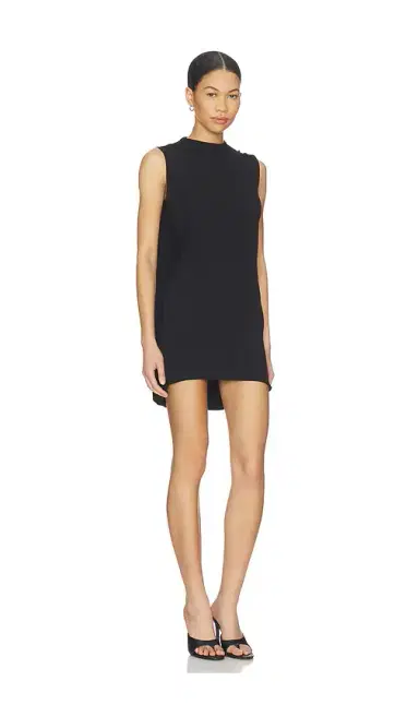 Alexander Wang Fitted Mini Dress With Drape Back | Thumbnail 1