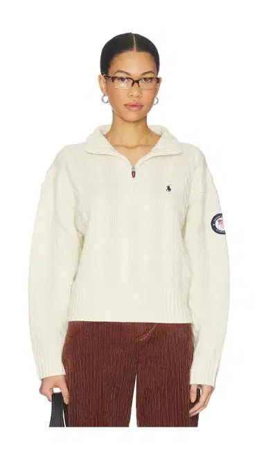 Polo Ralph Lauren Wool Cashmere Half Zip Sweater | Thumbnail 1