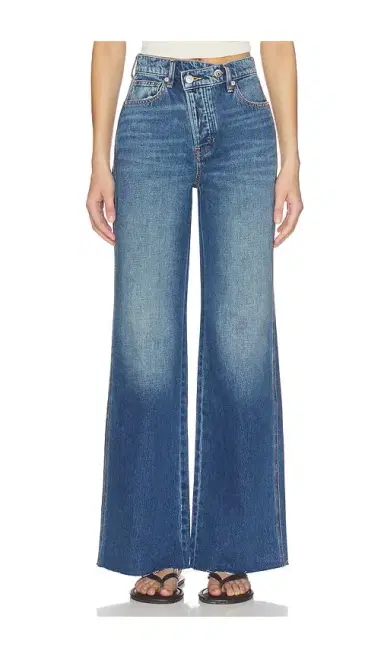 Veronica Beard Taylor Wide Leg Jeans | Thumbnail 1 Veronica Beard Taylor Wide Leg Jeans | Thumbnail 1