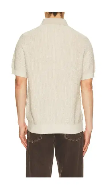 Vince Geo Jacquard Short Sleeve Polo | Thumbnail 2 Vince Geo Jacquard Short Sleeve Polo | Thumbnail 2