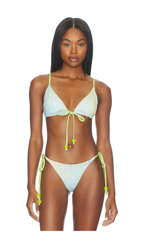 Casablanca String Beaded Bikini Top