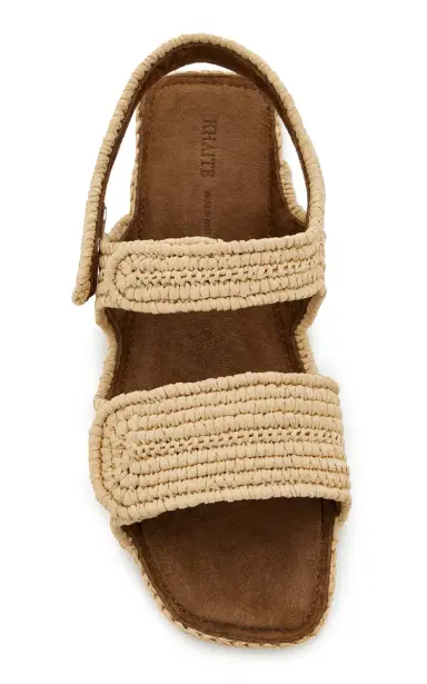 Khaite Boden Raffia Sandals | Thumbnail 3 Khaite Boden Raffia Sandals | Thumbnail 3