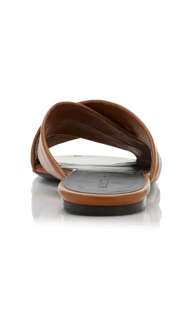 Khaite Liria Leather Flat Sandals | Thumbnail 5 Khaite Liria Leather Flat Sandals | Thumbnail 5
