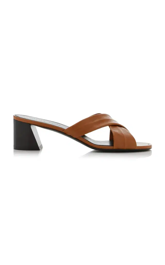 Khaite Liria Leather Sandals