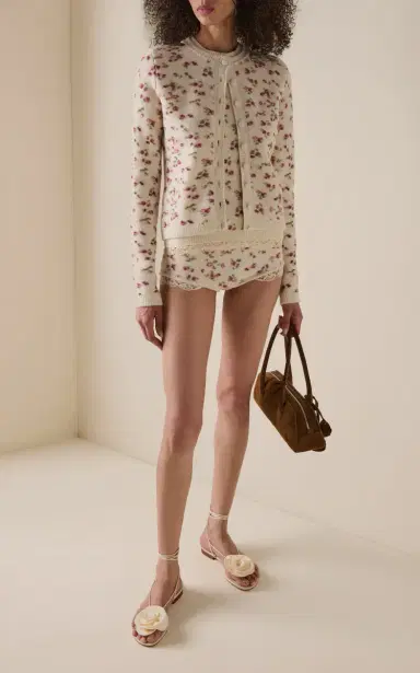 Magda Butrym Wool-Silk-Cashmere Blend Cardigan | Thumbnail 4