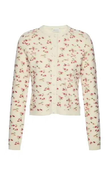 Magda Butrym Wool-Silk-Cashmere Blend Cardigan | Thumbnail 6