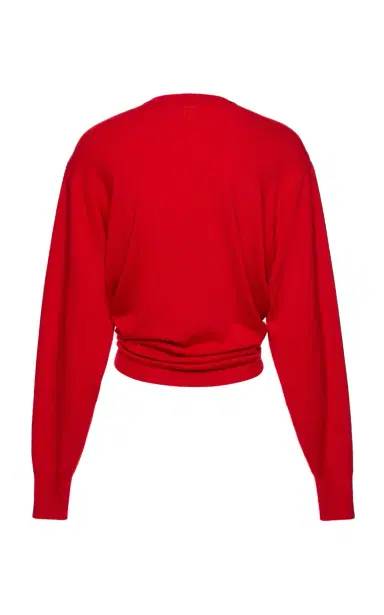 Magda Butrym Wool Front Tie Sweater | Thumbnail 2