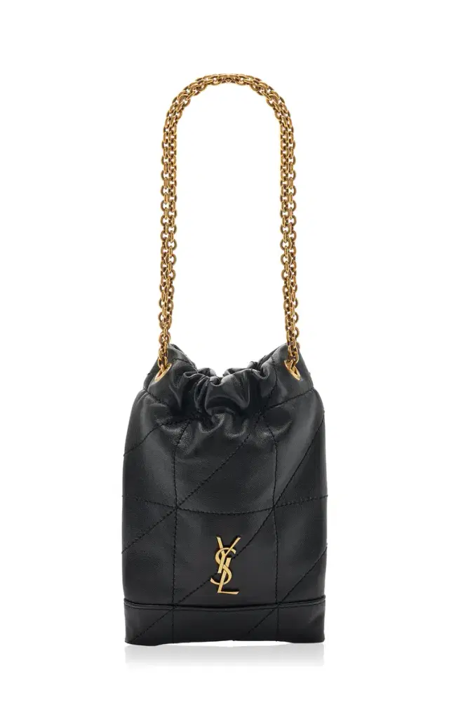 Saint Laurent Jamie Mini Quilted Leather Pouch