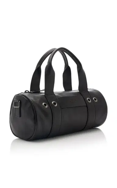 Prada Small Route Leather Duffel Bag | Thumbnail 4