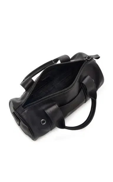 Prada Small Route Leather Duffel Bag | Thumbnail 6