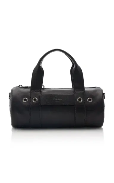 Prada Small Route Leather Duffel Bag | Thumbnail 1