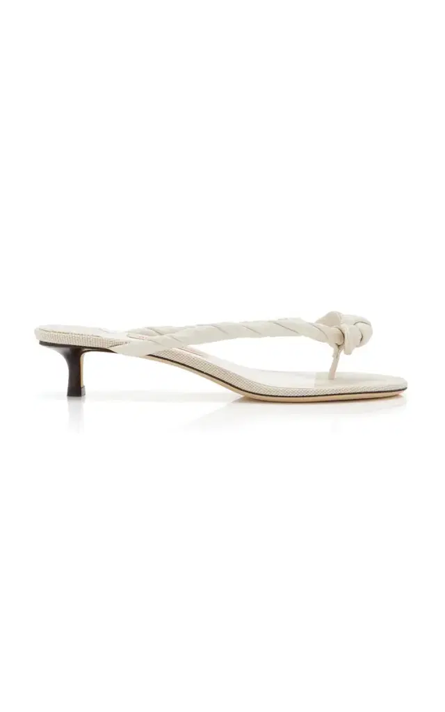 Jimmy Choo Liss Leather Sandals